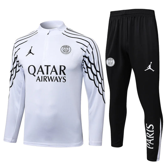 Paris Saint-Germain - 25/26 1/4 Zip Tracksuit Wit