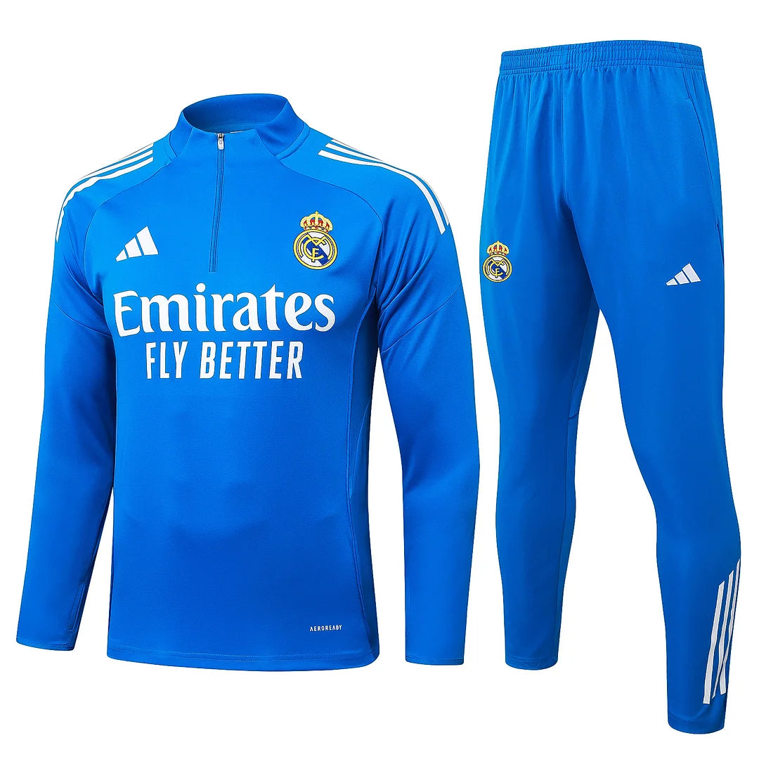 Real Madrid CF - Tracksuit Blauw