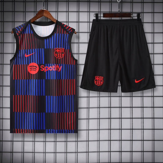 FC Barcelona - Tanktop Trainingset Blauw/Rood