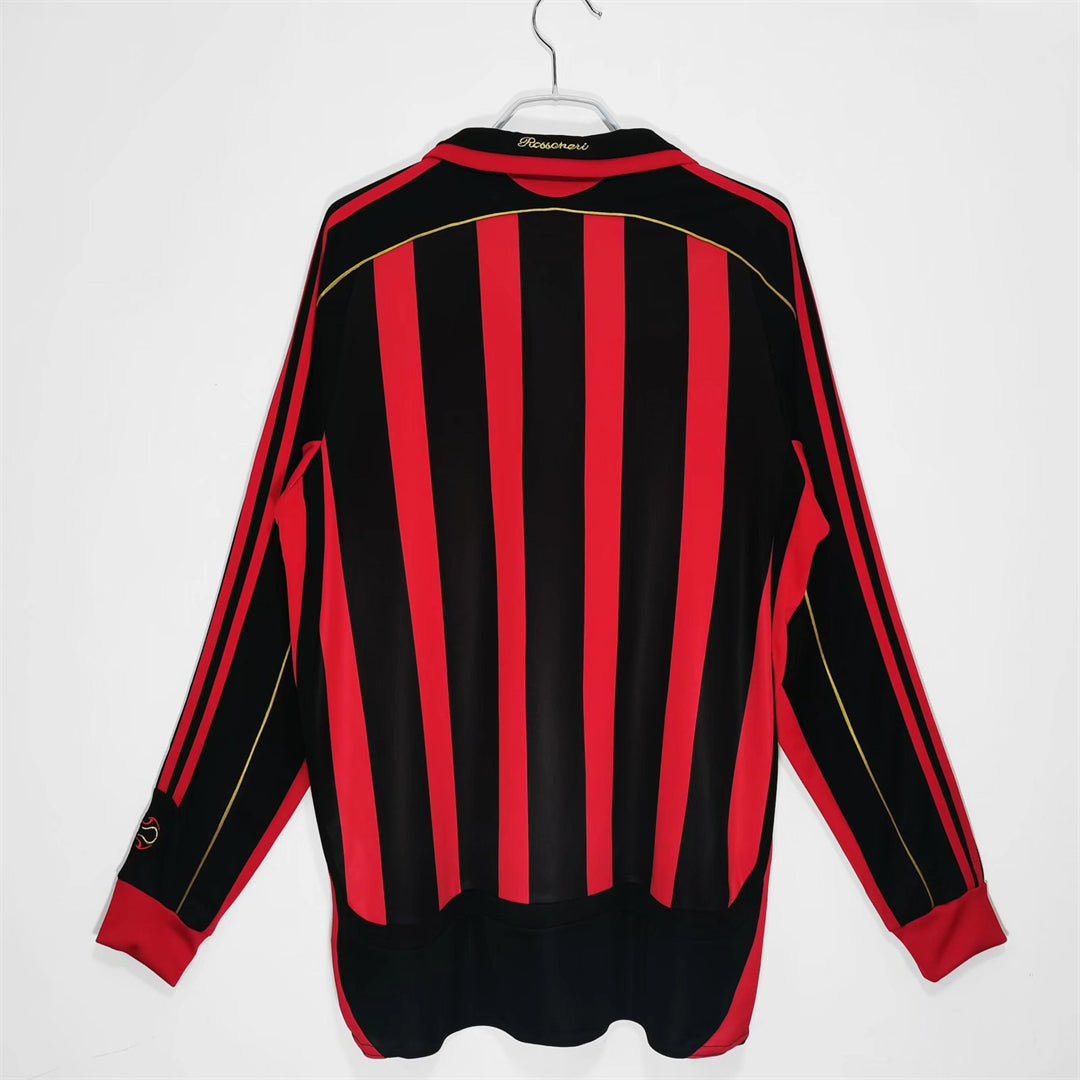 AC Milan - Retro Thuisshirt 2006/2007 Longsleeve