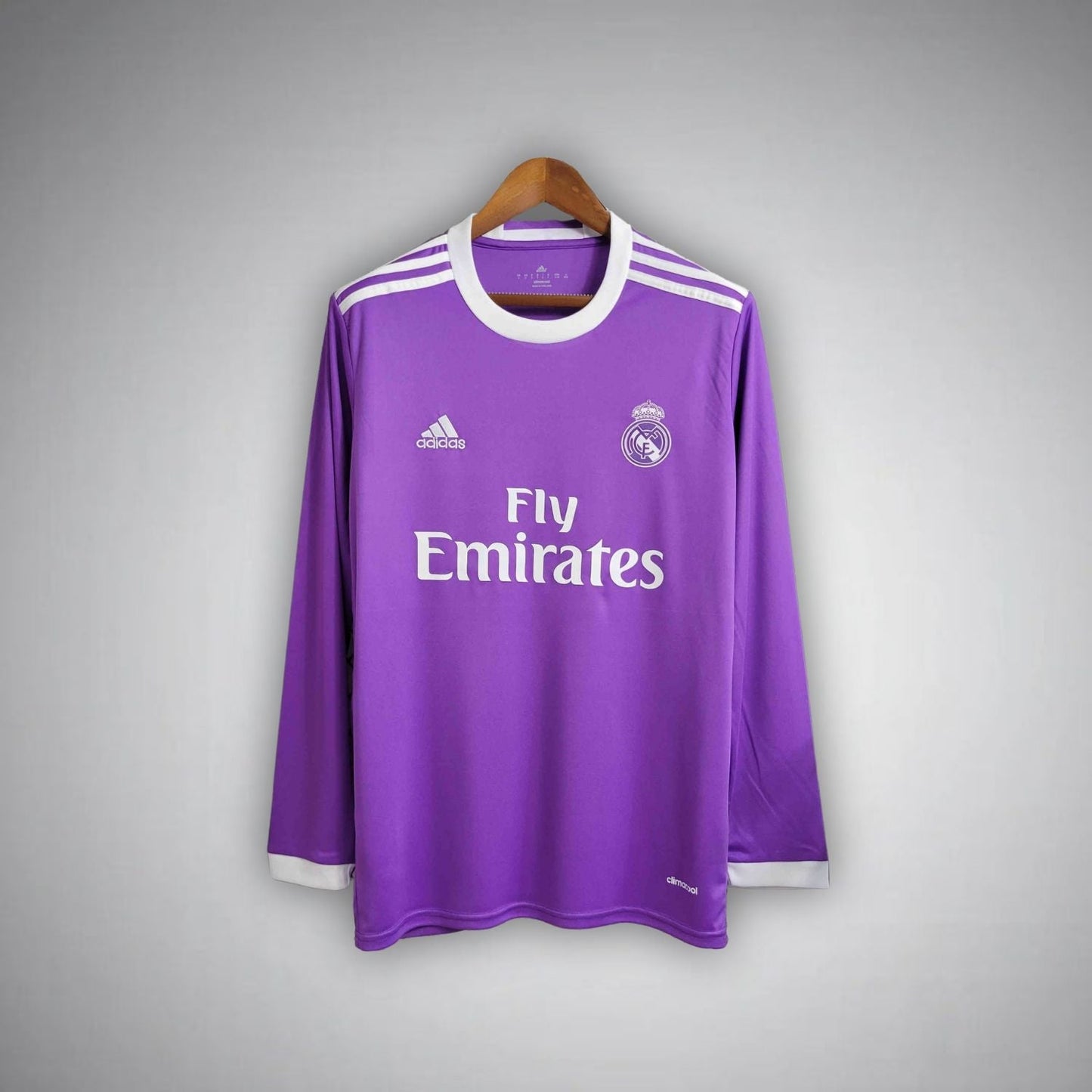 Real Madrid CF - Retro Uitshirt 2016/2017 Longsleeve