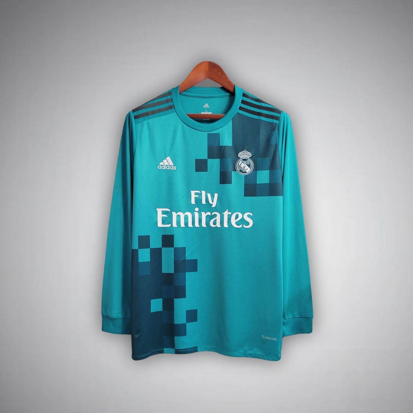 Real Madrid CF - Retro Uitshirt 2017/2018 Longsleeve