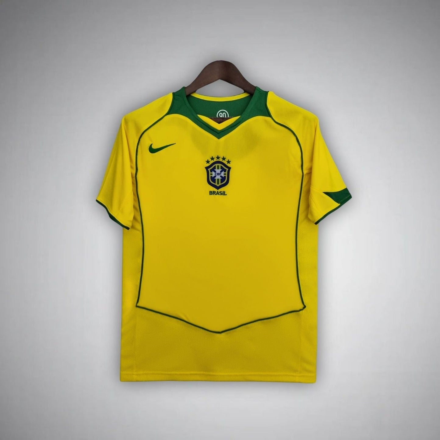 Brazilië - Retro Thuisshirt 2004