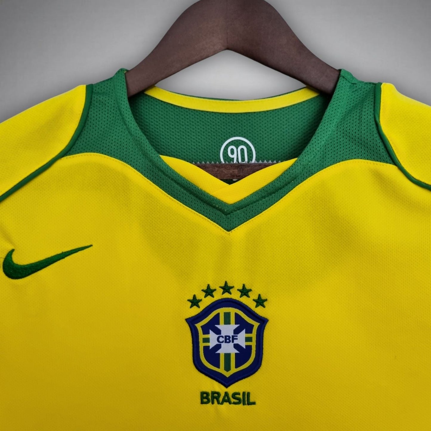 Brazilië - Retro Thuisshirt 2004