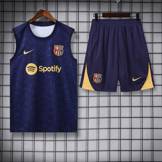 FC Barcelona - Tanktop Trainingset Navy