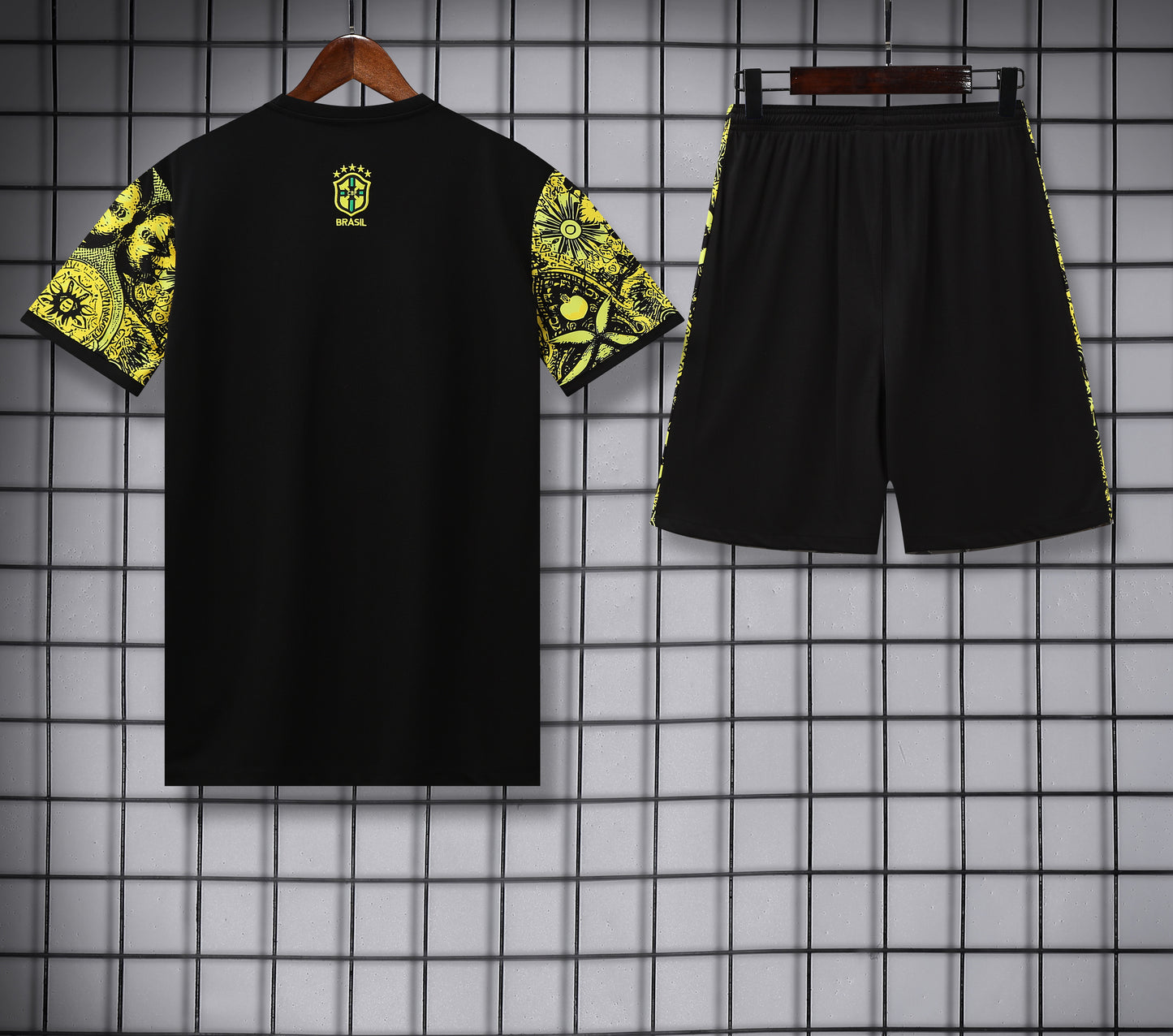 Brazilië - Trainingset Jesus Geel