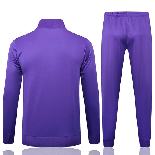 Real Madrid CF - Terrace Icons Tracksuit Paars