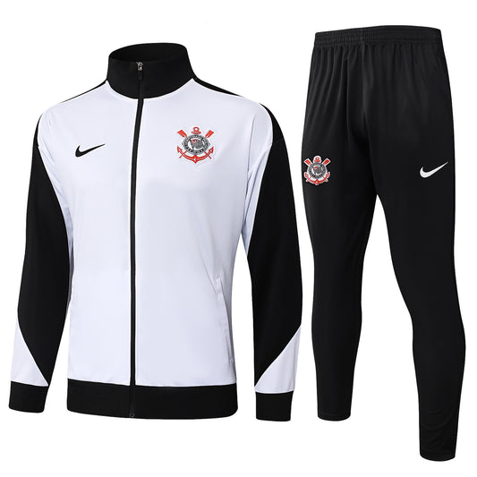 SC Corinthians Paulista - 25/26 Tracksuit Wit/Zwart