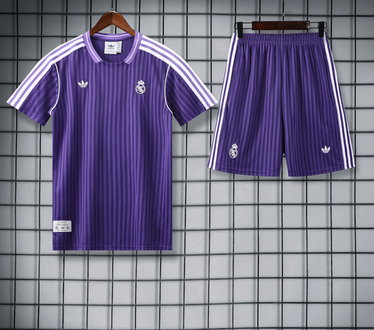 Real Madrid CF - Terrace Icons Trainingset Paars
