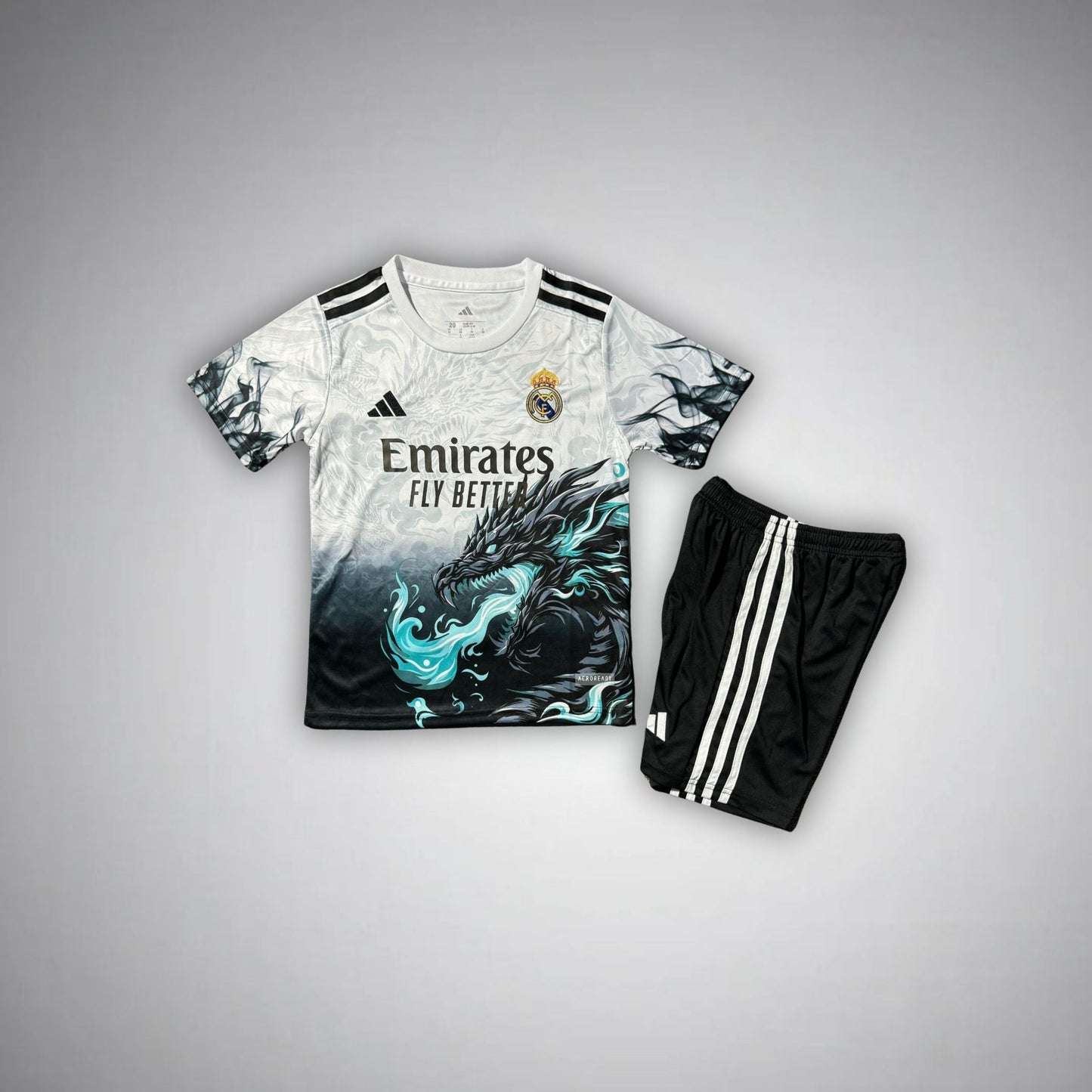 Real Madrid FC - Limited Emerald Flame Kids Set 25/26